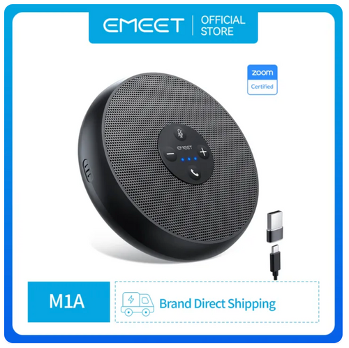 Conference Speakerphone EMEET M1A USB Portable Speaker for Office Usage